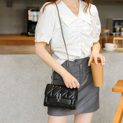 High Chain Shoulder Bag Women Crossbody Classic Small Purses Ladies Messenger Ba