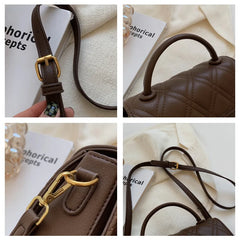 High Lattice Bags Women's Handbags Five-pointed Star Lock