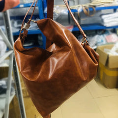 Women Leather Travel Backpack Large Capacity Shoulder Bags Tote Sac A Dos