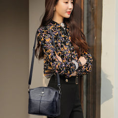 Small Leather Crossbody Bag Women Shoulder Messenger Bags
