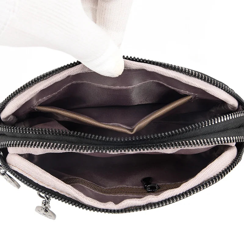 Leather Crossbody Shoulder Bag Women's Handbag Clutch Phone Purse