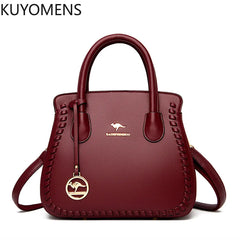 High Leather Handbags Purses Women Bags Ladies Shoulder Crossbody Bags