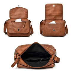 High Leather Women Shoulder Bag Crossbody
