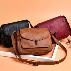 High Leather Women Shoulder Bag Crossbody