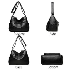 Leather Crossbody Bags for Women Handbags High Messenger Bag