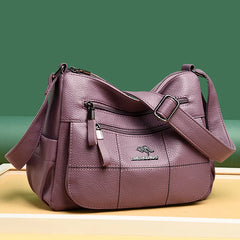 Leather Crossbody Bags for Women Handbags High Messenger Bag
