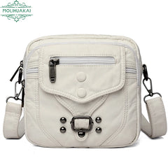 Casual Small Leather Crossbody Handbag Women's Shoulder Bag
