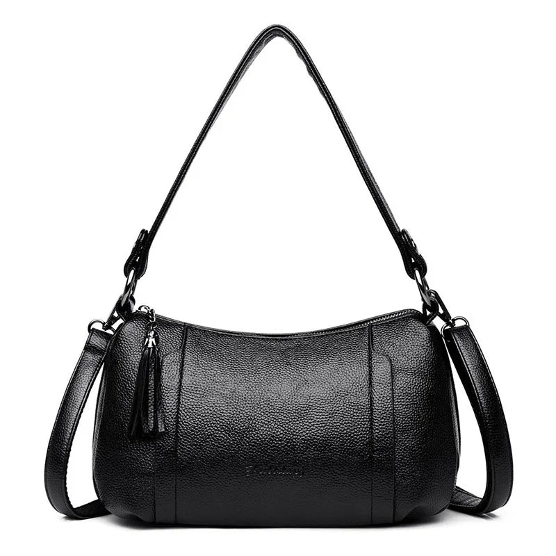 Leather Women Handbag Messenger Bag Shoulder Bags Clutch Purse 0547