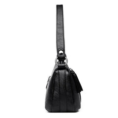 Leather Women Handbag Messenger Bag Shoulder Bags Clutch Purse 0547