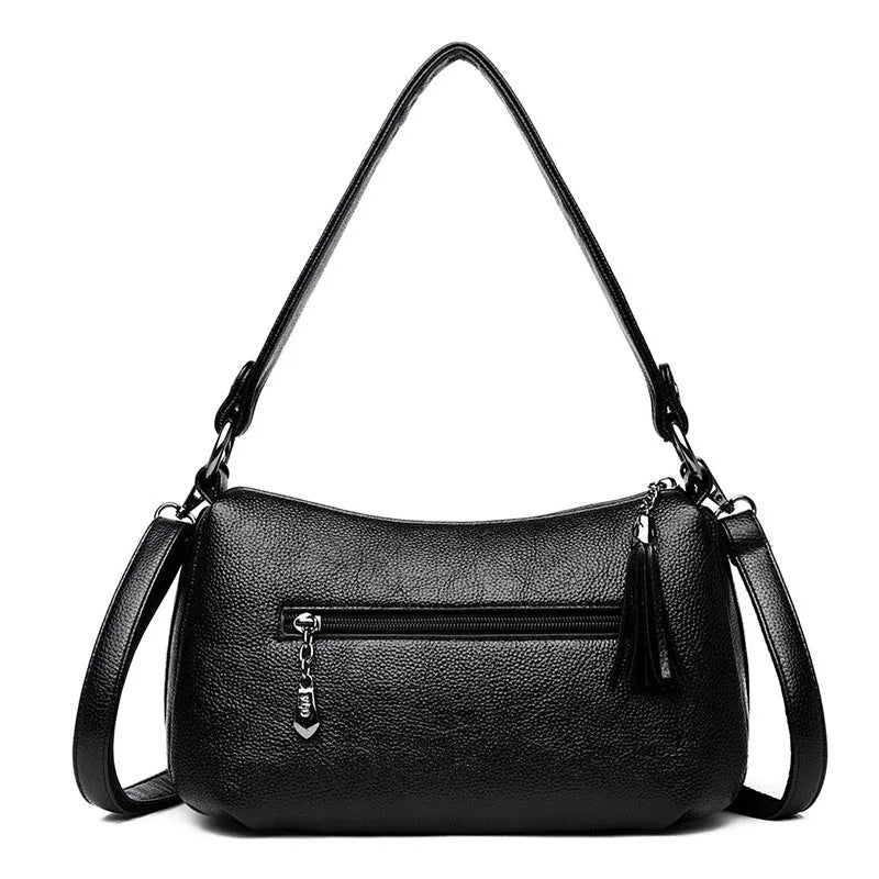 Leather Women Handbag Messenger Bag Shoulder Bags Clutch Purse 0547