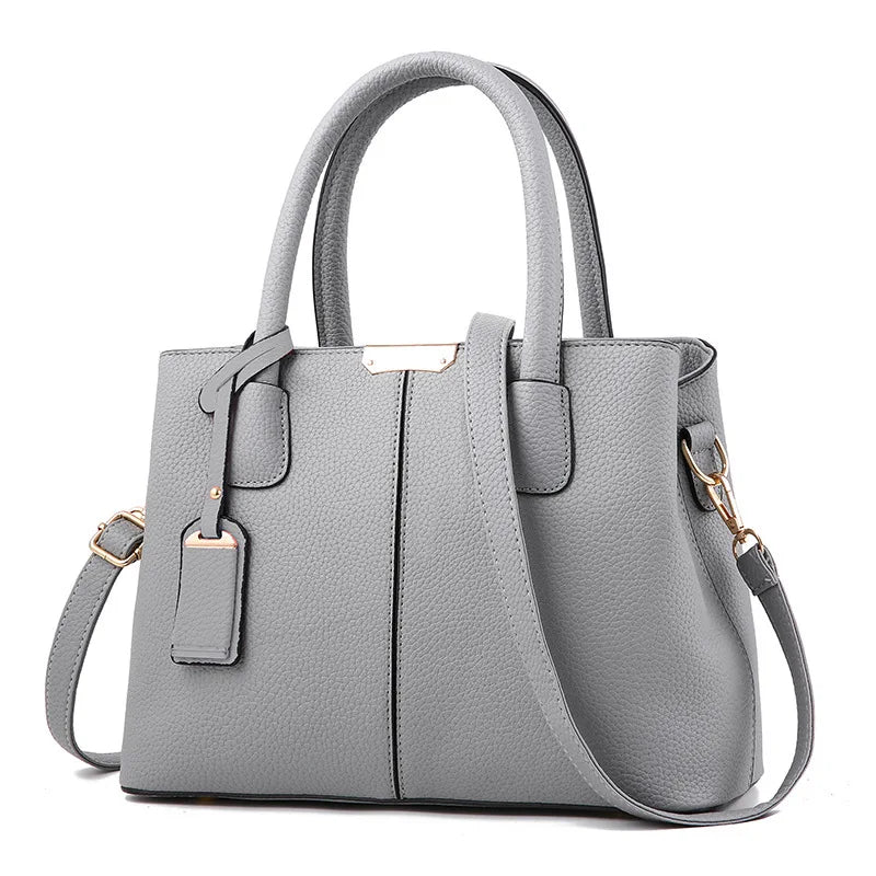 High Leather Women Handle Handbags Lady Shoulder Messenger Bag Ladies