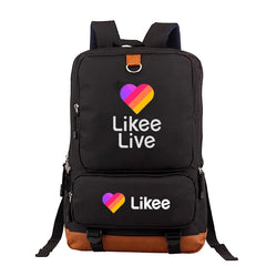 High Likee Video APP Daily backpack Students Boys Girls Daily rucksack