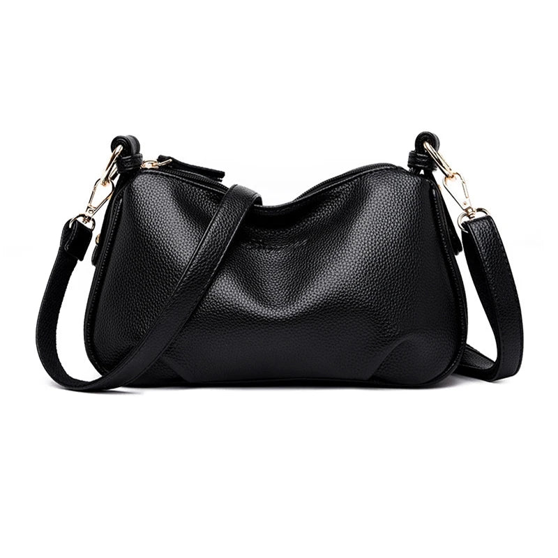 Leather Shoulder Bags for Women Female Tote Bags Ladies Daily Handbag