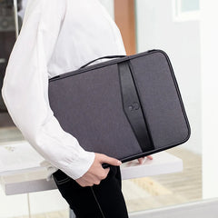 Men's Briefcase Shoulder Bag Laptop Bag Large Capacity Male Business Handbag