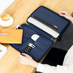 Men's Briefcase Shoulder Bag Laptop Bag Large Capacity Male Business Handbag