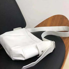Minimalist Shoulder Bags Women Zipper Large Capacity Couples Student Crossbody H