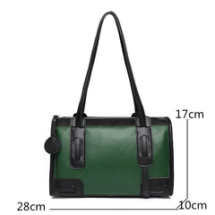 High Natural Cowskin Women's Shoulder Bag Handbags Leather Crossbody Tote