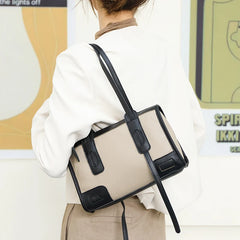 High Natural Cowskin Women's Shoulder Bag Handbags Leather Crossbody Tote
