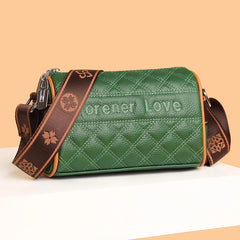 High Leather Women Shoulder Messenger Bag Crossbody Handbag