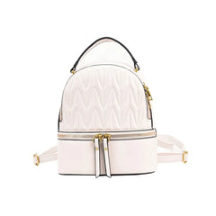 Teenager Girls Shoulder Bag Pu Leather Small Packpacks Ladies Travel Bag