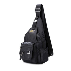 Nylon Men Chest Shoulder Cross Body Bag Casual Rucksack Knapsack Travel