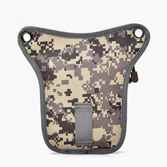Nylon Military Fanny Waist Leg Drop Bag for Men