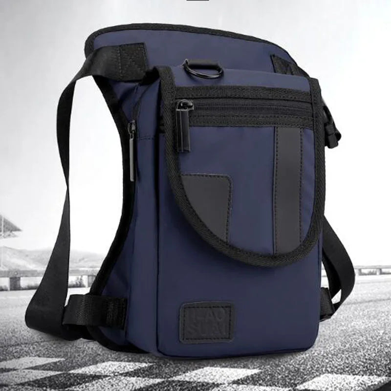 Nylon Thigh Drop Leg Bag Travel Shoulder Cross Body Motorcycle Hip Waist Pack