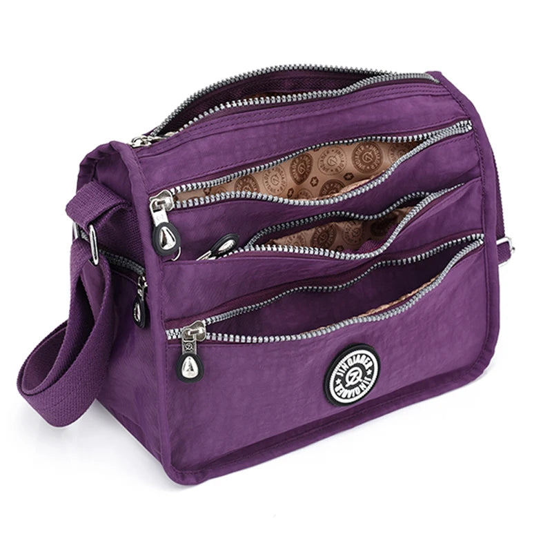 Nylon Women Shoulder Bag Small Handbag Crossbody Bag