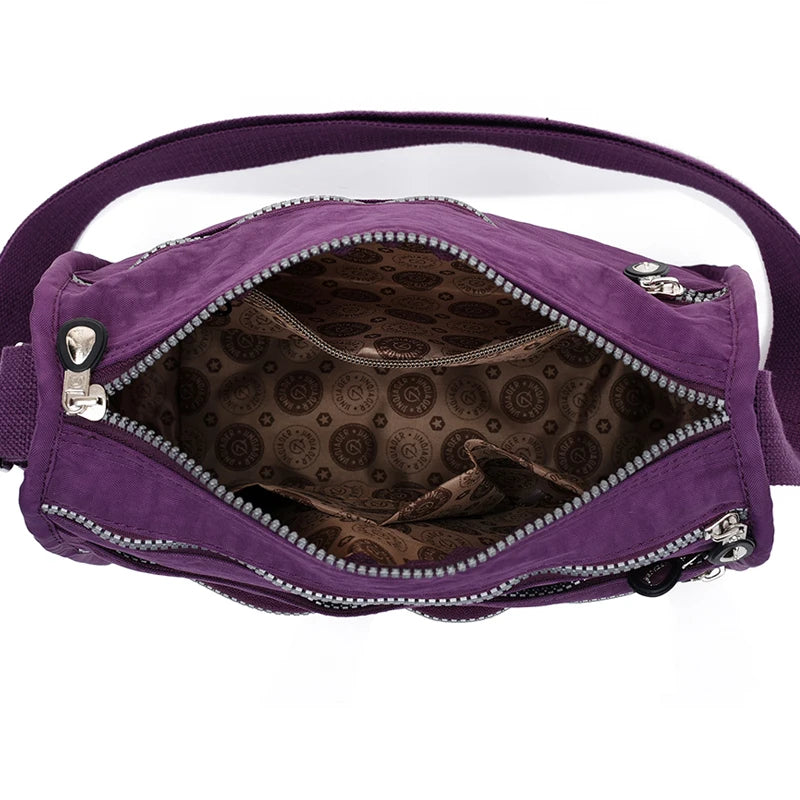 Nylon Women Shoulder Bag Small Handbag Crossbody Bag