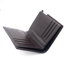 Eastern Star Leather Wallet Men Women Billfold Short Purses