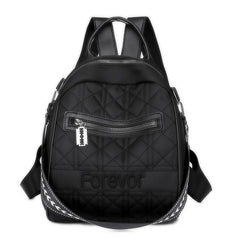High Capacity Oxford Backpack for Women Zipper Daypack Multi-use Bags