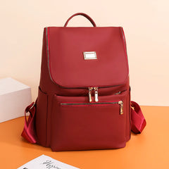Waterproof Multi-pocket Oxford Backpack for Women Girls School Bag