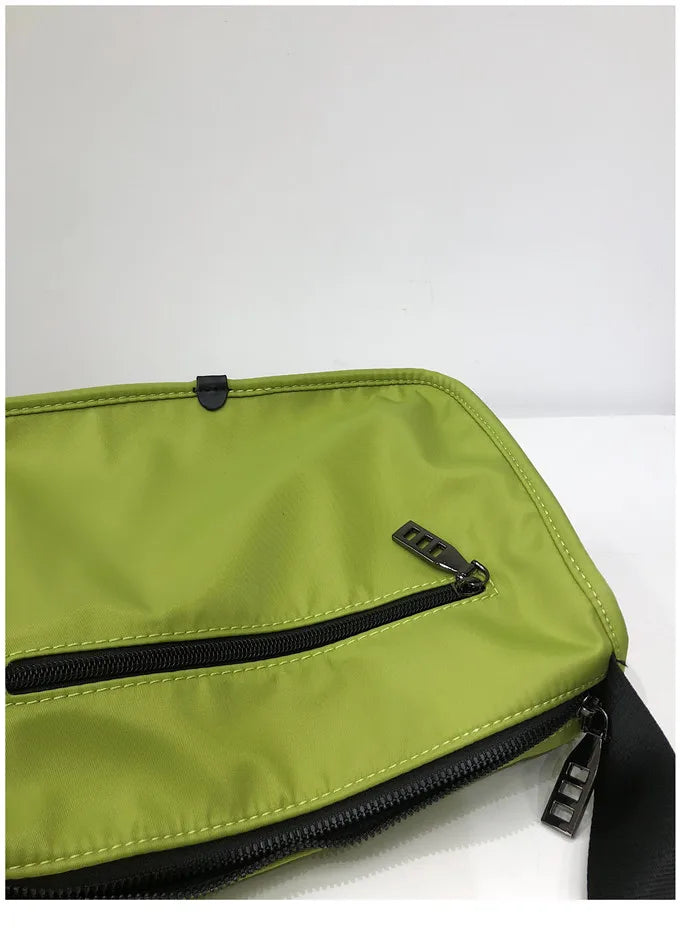 Oxford Crossbody Bag Large Capacity Hip-hop Gym Bag