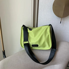 Oxford Crossbody Bag Large Capacity Hip-hop Gym Bag