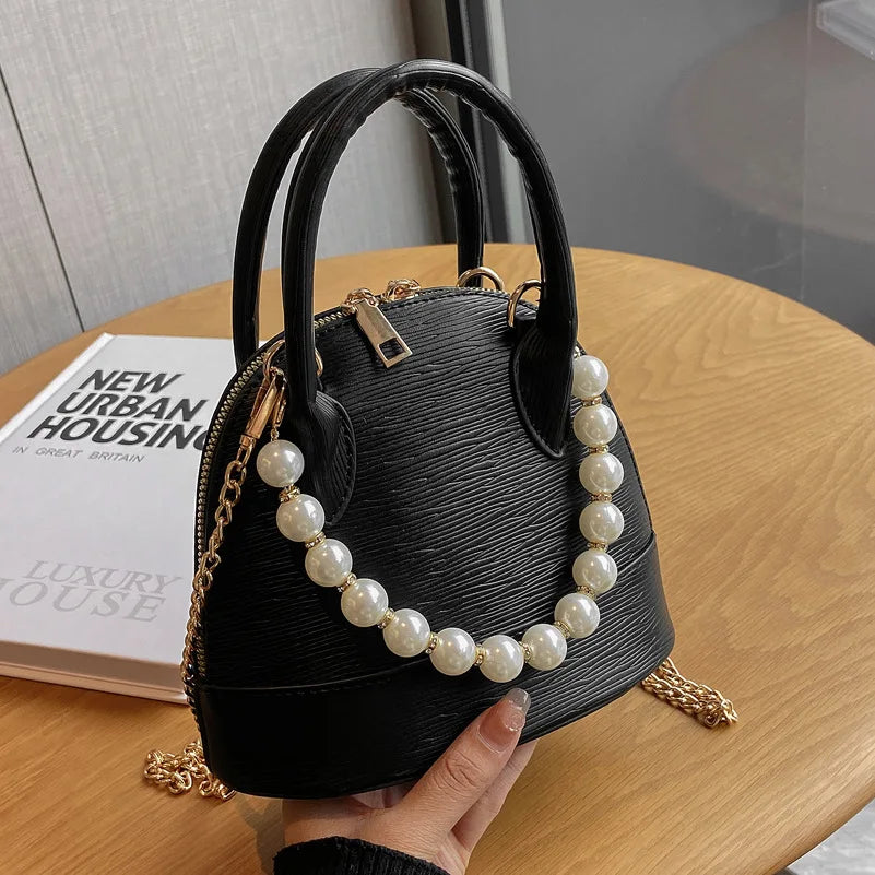 PU Leather Crossbody Bag Woman Handbag Shoulder Bag Small Shell All-match