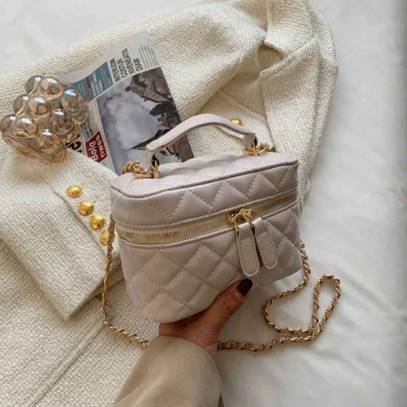 PU Leather Crossbody Bag Women's Handbags Mini Box Lady Shoulder Bags