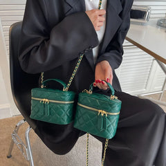 PU Leather Crossbody Bag Women's Handbags Mini Box Lady Shoulder Bags