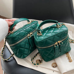 PU Leather Crossbody Bag Women's Handbags Mini Box Lady Shoulder Bags