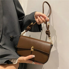 PU Leather Crossbody Bag for Women Lady Shoulder Totes Shopping Bag