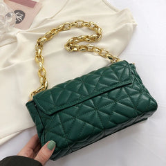 PU Leather Chain Shoulder Bag Ladies Handbag Wallet Women Small Clutch Tote Bag