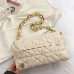 PU Leather Chain Shoulder Bag Ladies Handbag Wallet Women Small Clutch Tote Bag