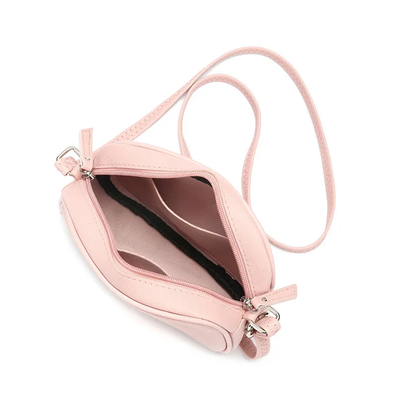 Small PU Leather Shoulder Bag for Women Clutches Crossbody Bag