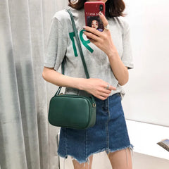 Small PU Leather Shoulder Bag for Women Clutches Crossbody Bag