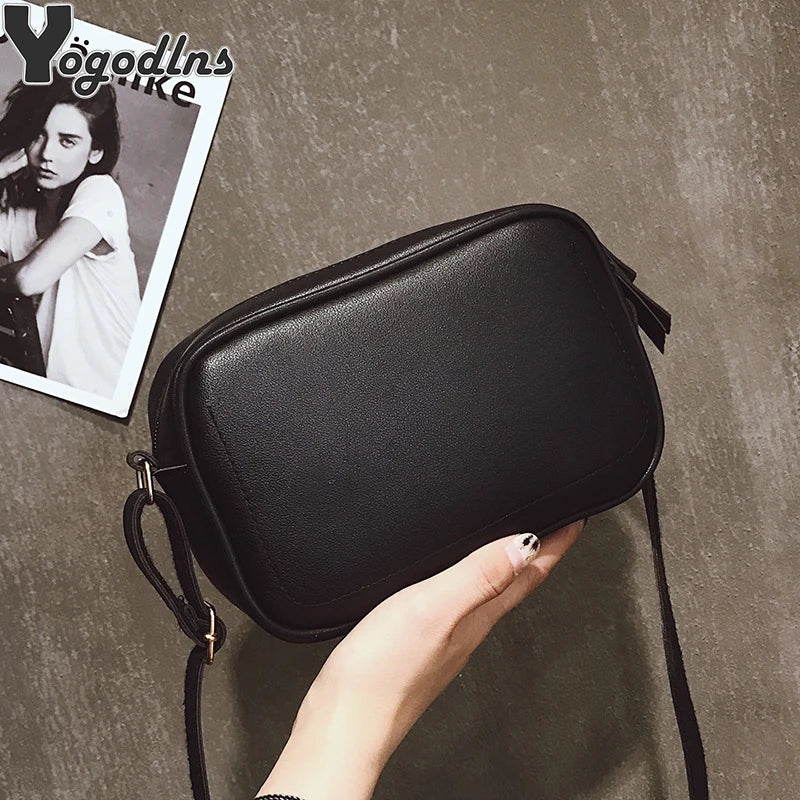 Small PU Leather Shoulder Bag for Women Clutches Crossbody Bag