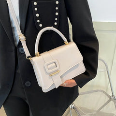 PU Leather Woman Handbag Shoulder Bag Messenger Square Bag