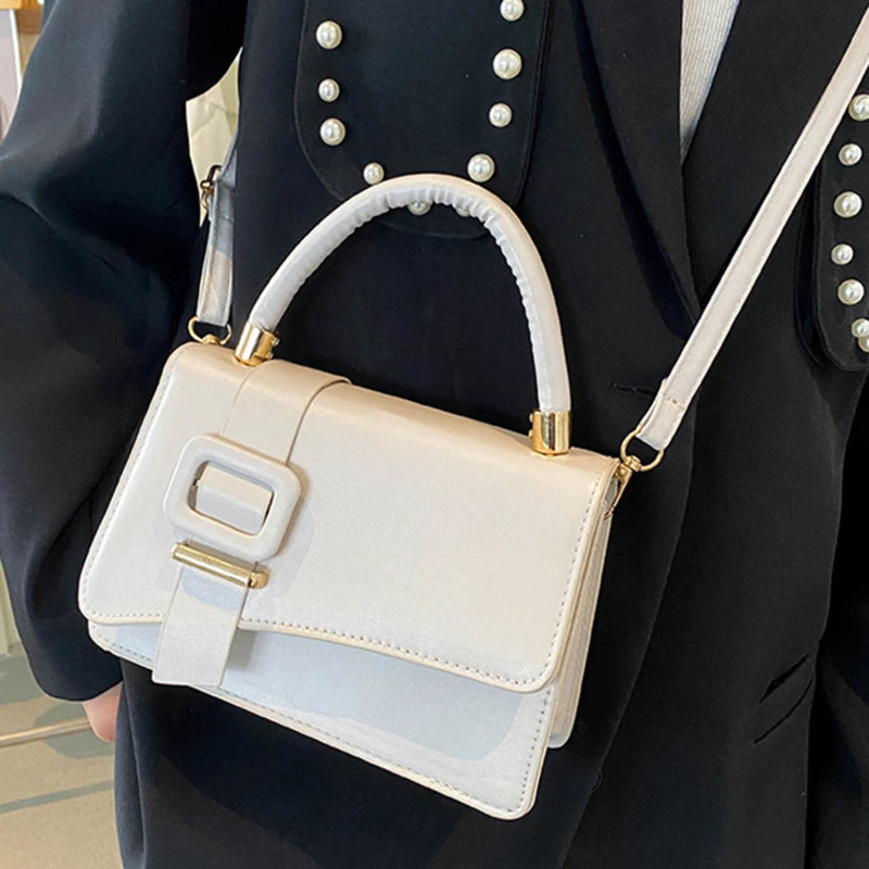 PU Leather Woman Handbags Female Shoulder Bag Messenger Small Square Bag