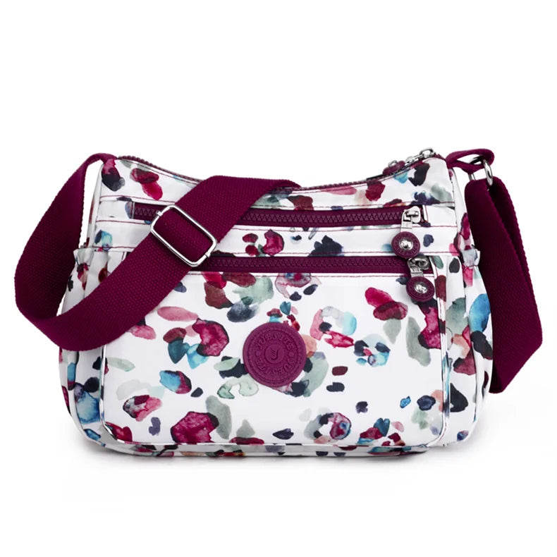 High Printing Women Shoulder bag Multi-layer Female Messenger Bag