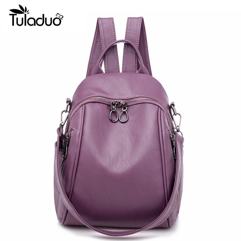 Women's College Style Backpack Double Shoulder Bags
