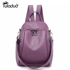 Women's College Style Backpack Double Shoulder Bags