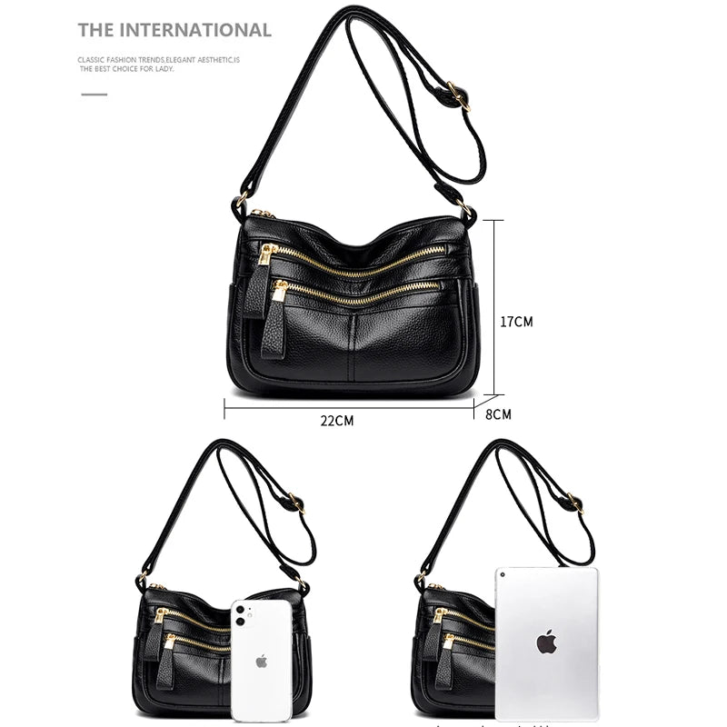 High Pu Leather Handbags Women Shoulder Bags Crossbody Bag